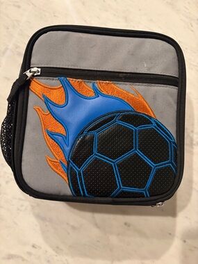 Pottery Barn Kids Silver Gray Mesh Organizer Pouch